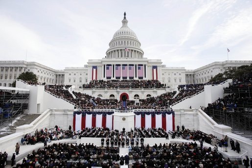 The US Presidential Inauguration is every fours years, this year Jan 21st 2013 @ Noon